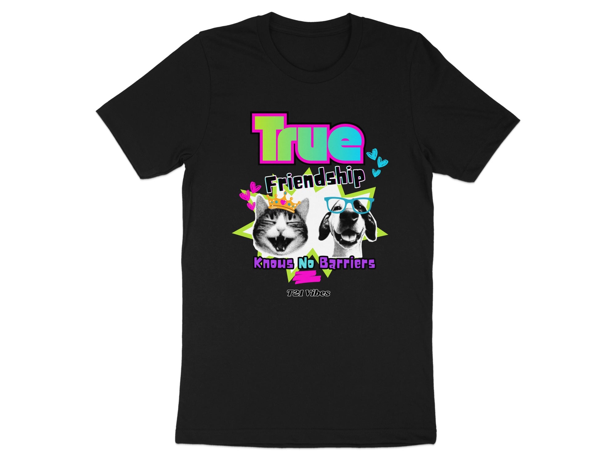 True Friendship Knows No Barriers T-shirt