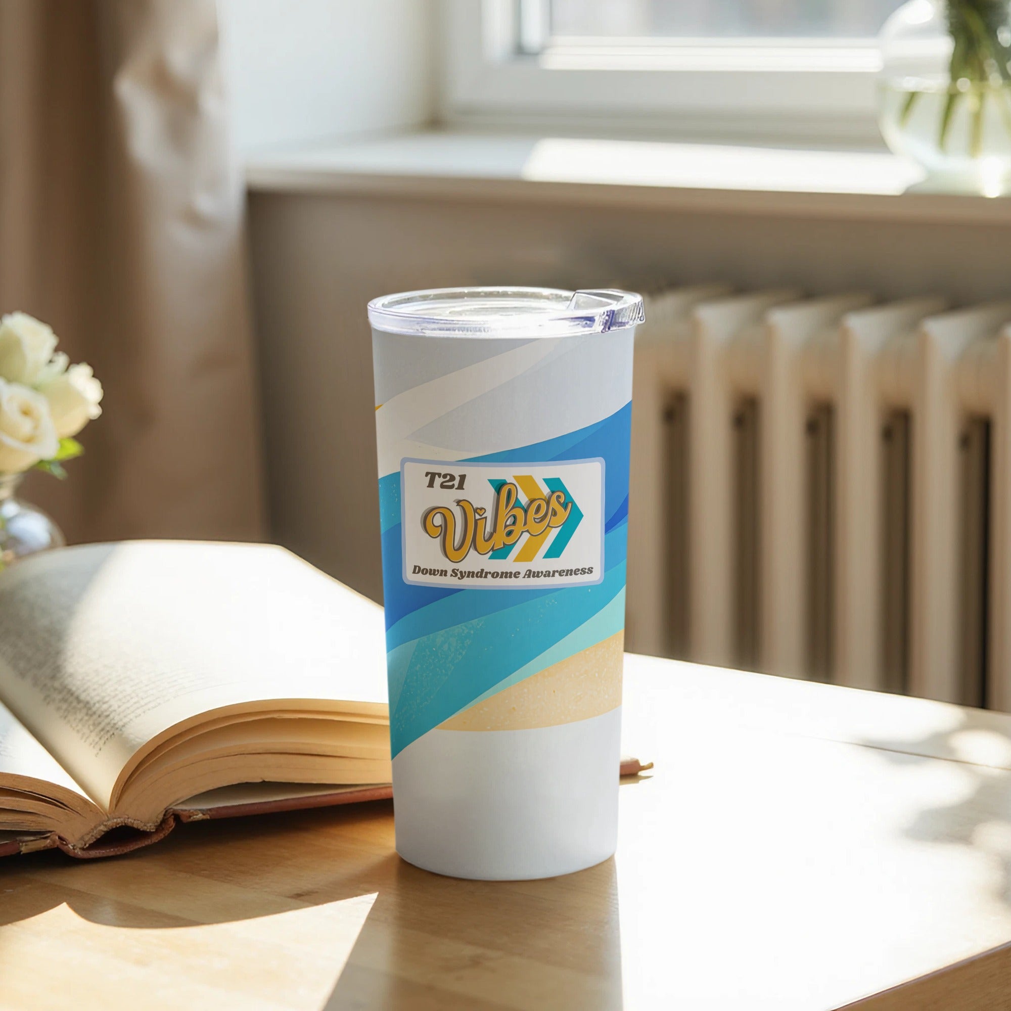 T21 Vibes Down Syndrome Awareness Cup Product