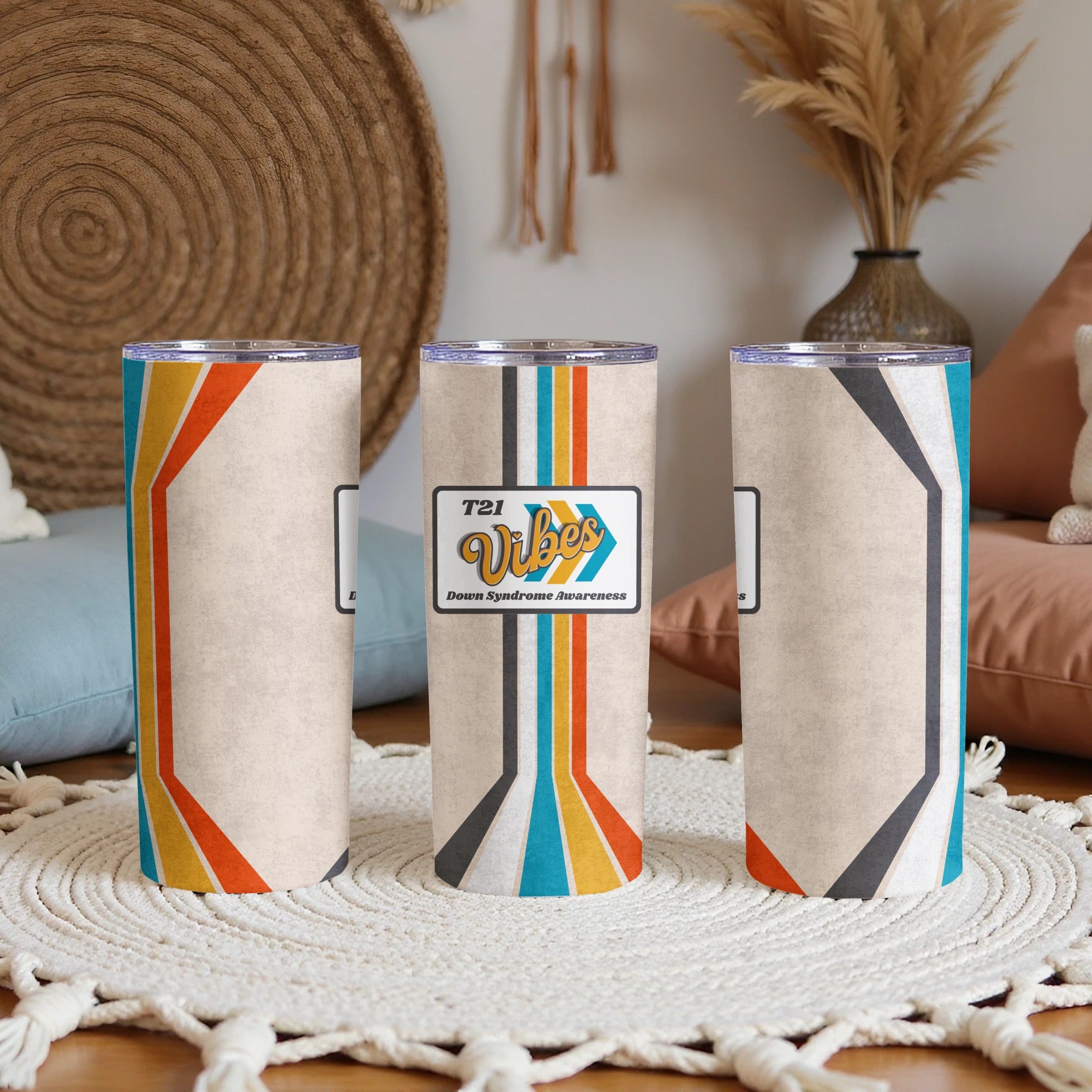 T21 Vibes Down Syndrome Awareness Tumbler