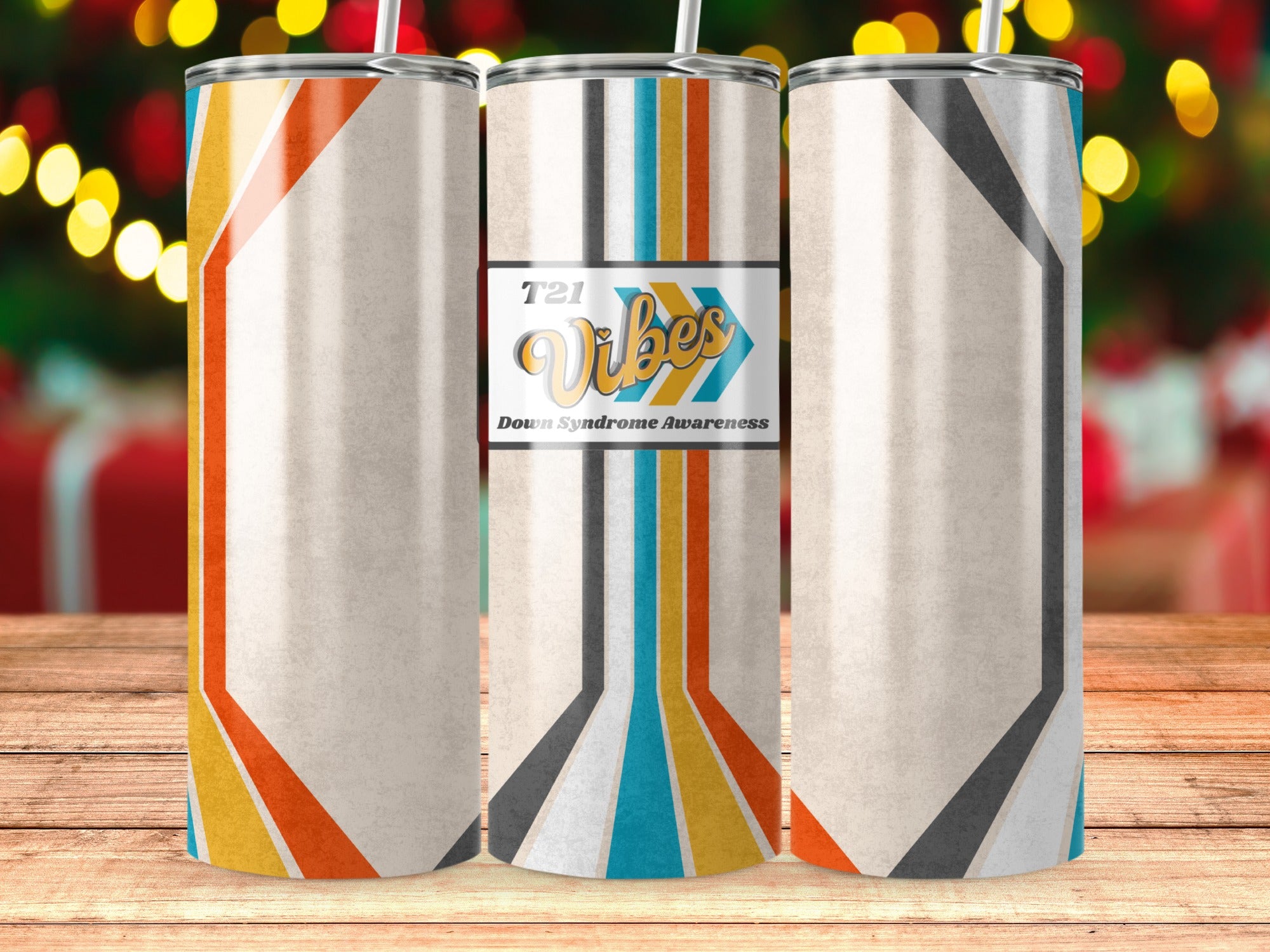 T21 Vibes Down Syndrome Awareness Tumbler
