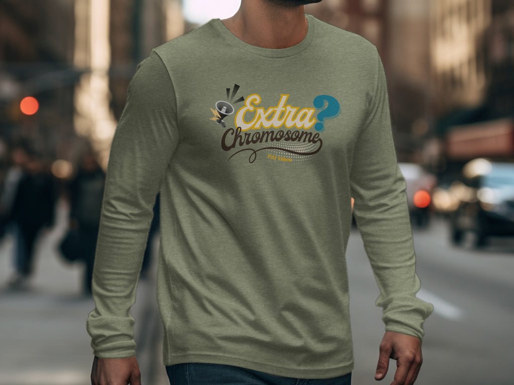 Extra Chromosome Design Long Sleeve Shirt product type