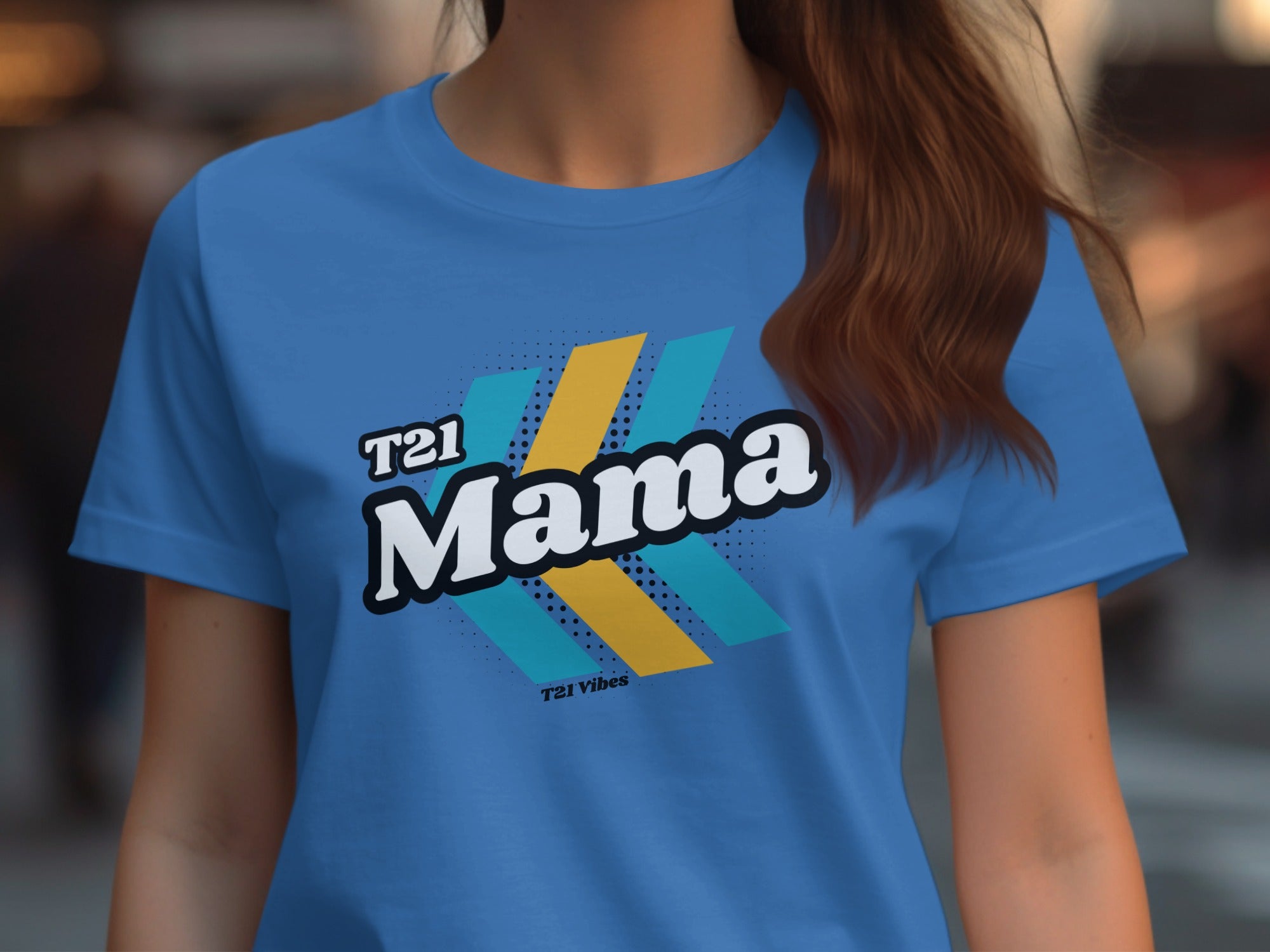T21 Mama Vibrant Graphic Tee Shirt for Casual Wear product type