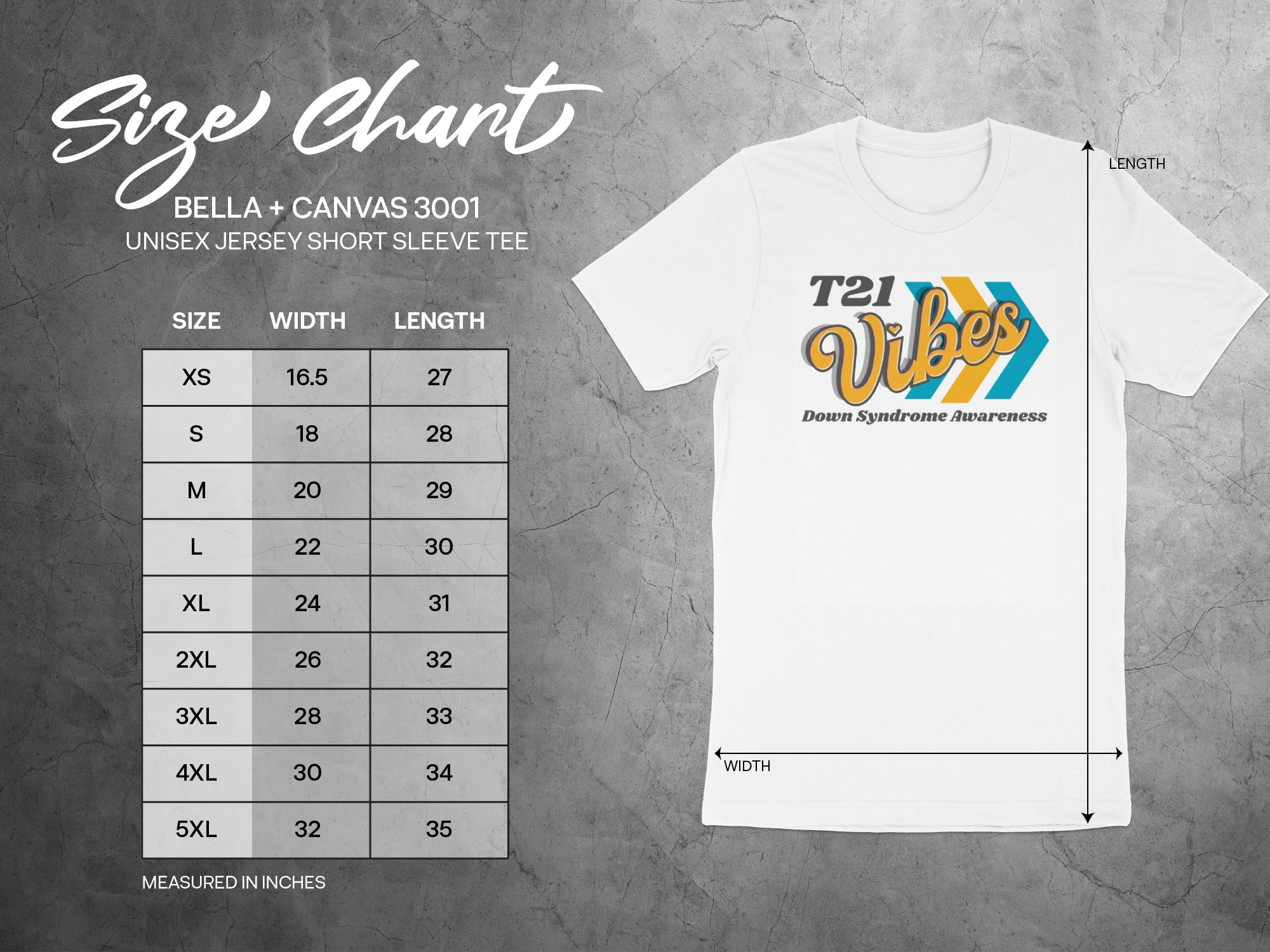 T21 Vibes Down Syndrome Awareness Shirt product type
