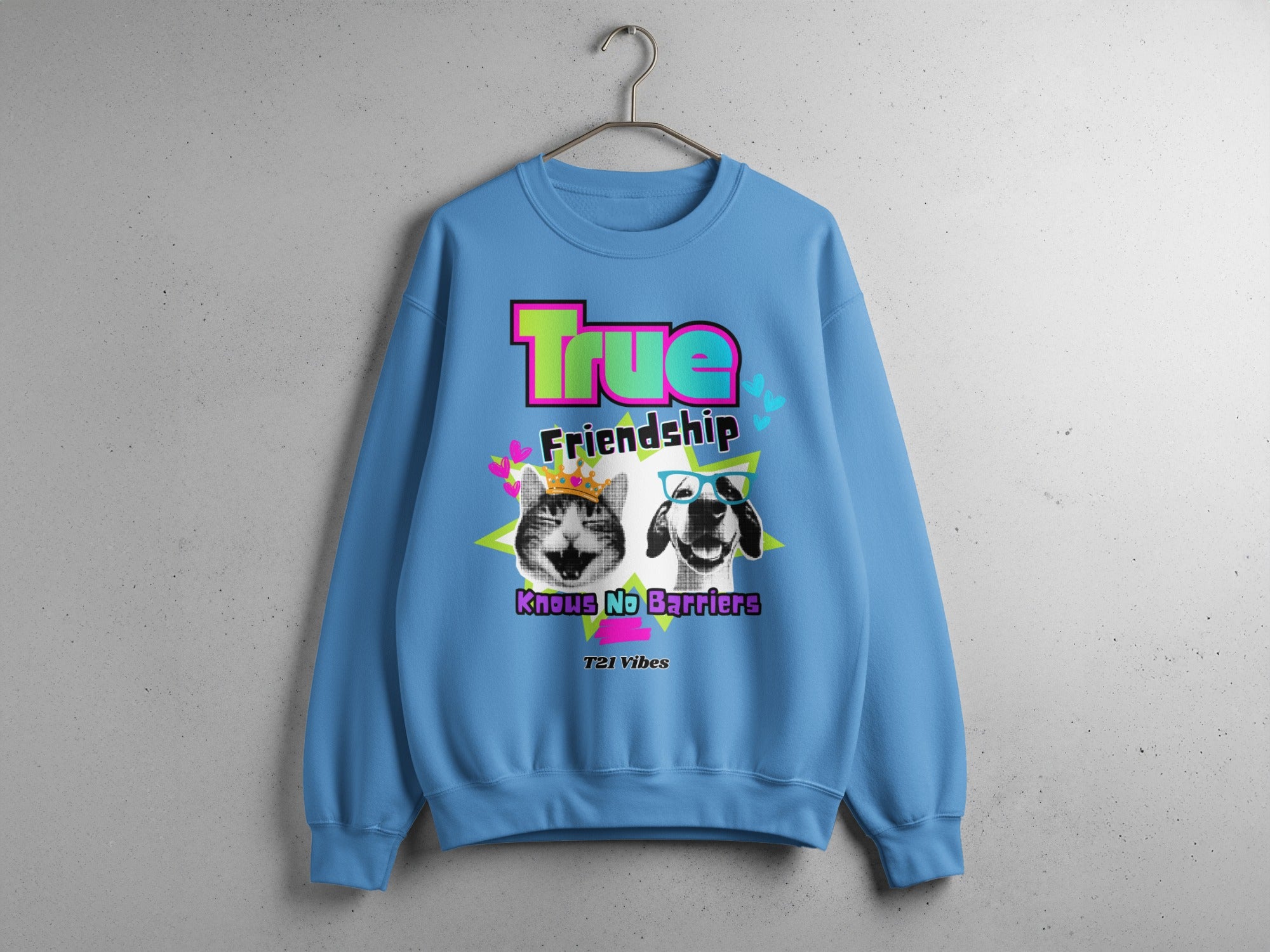 True Friendship Knows No Barriers Sweatshirt