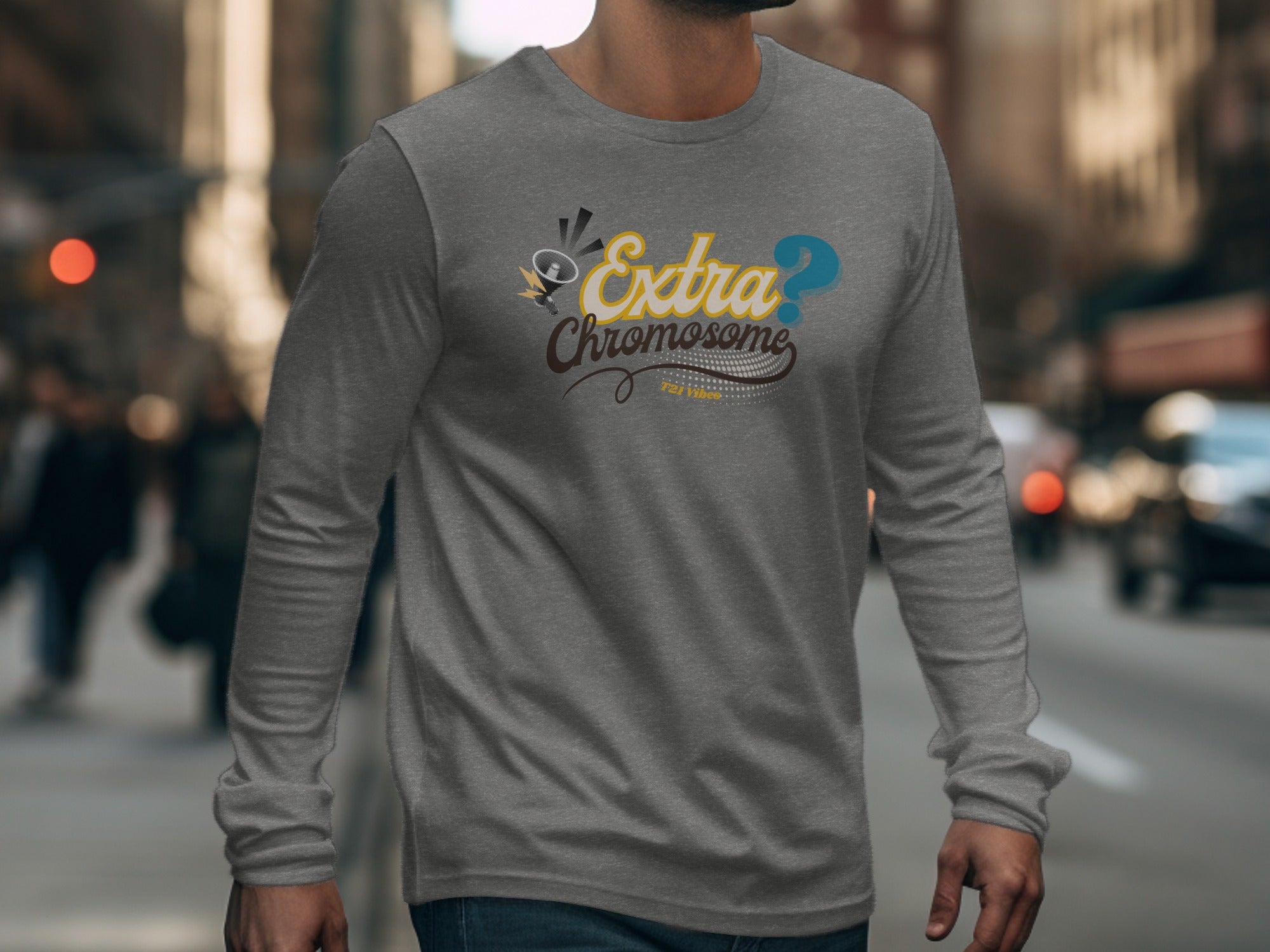 Extra Chromosome Long Sleeve Tee product