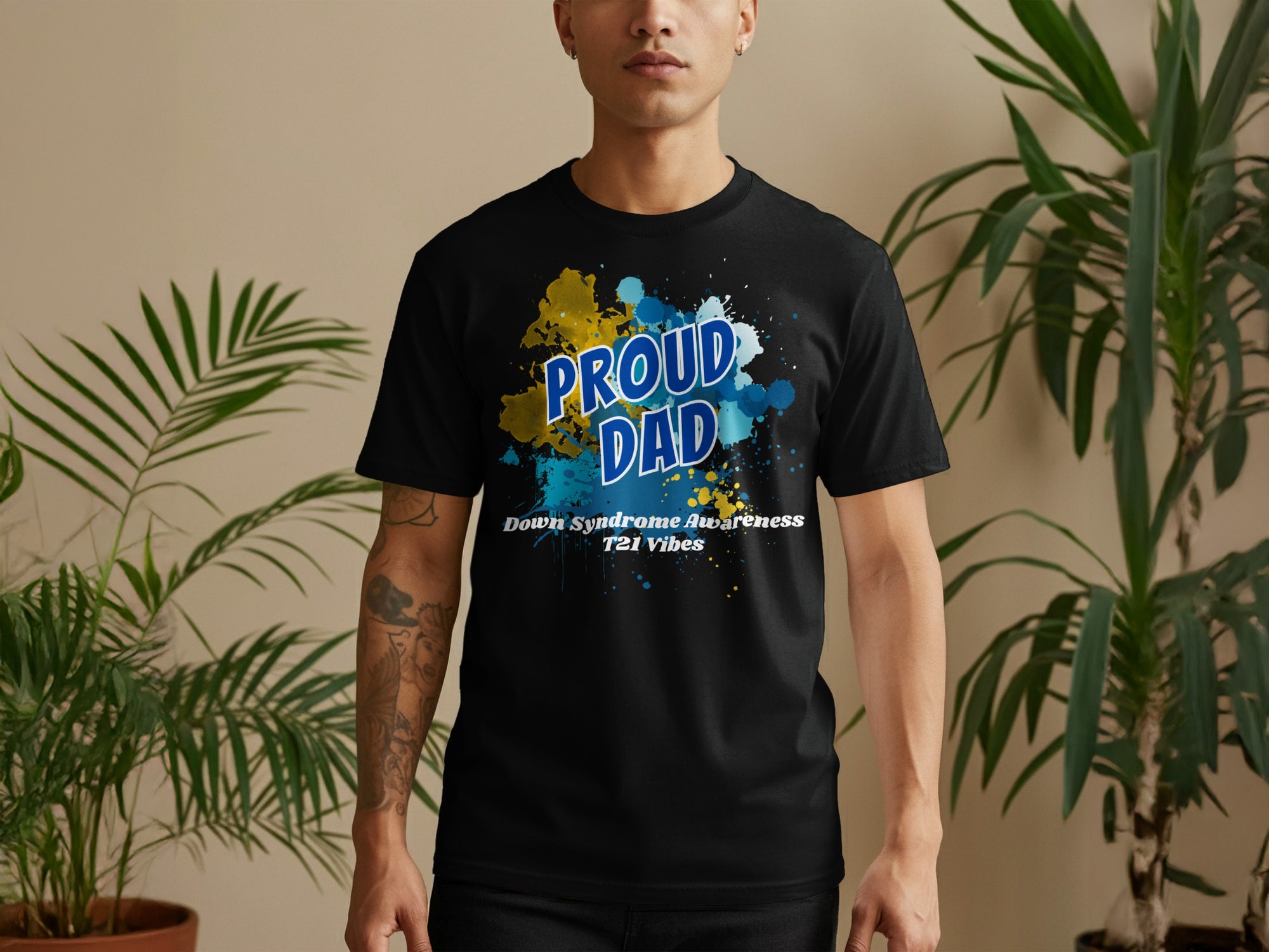 Proud Dad Down Syndrome Awareness T-shirt product type