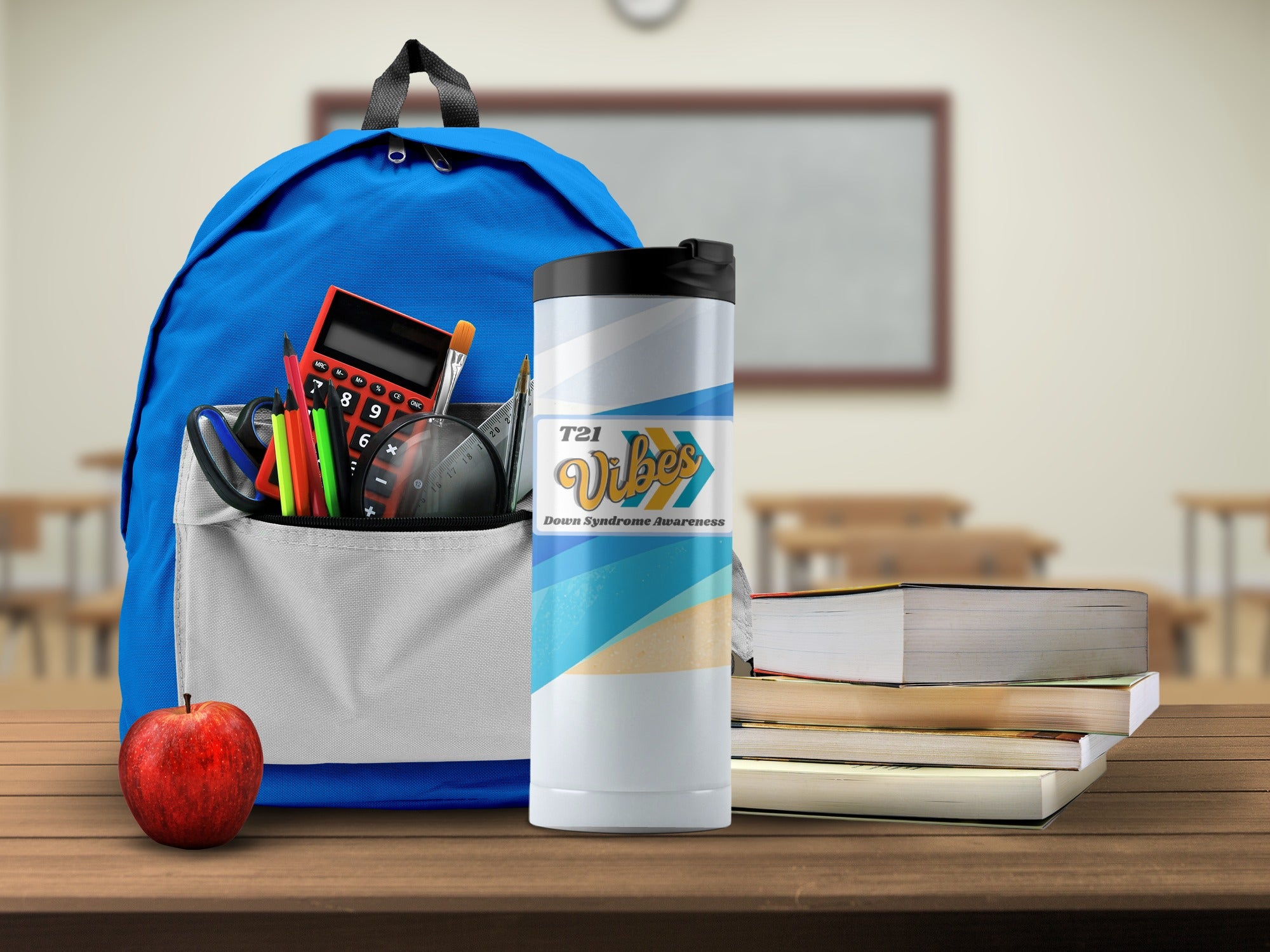 Down Syndrome Awareness Tumbler for School Supplies