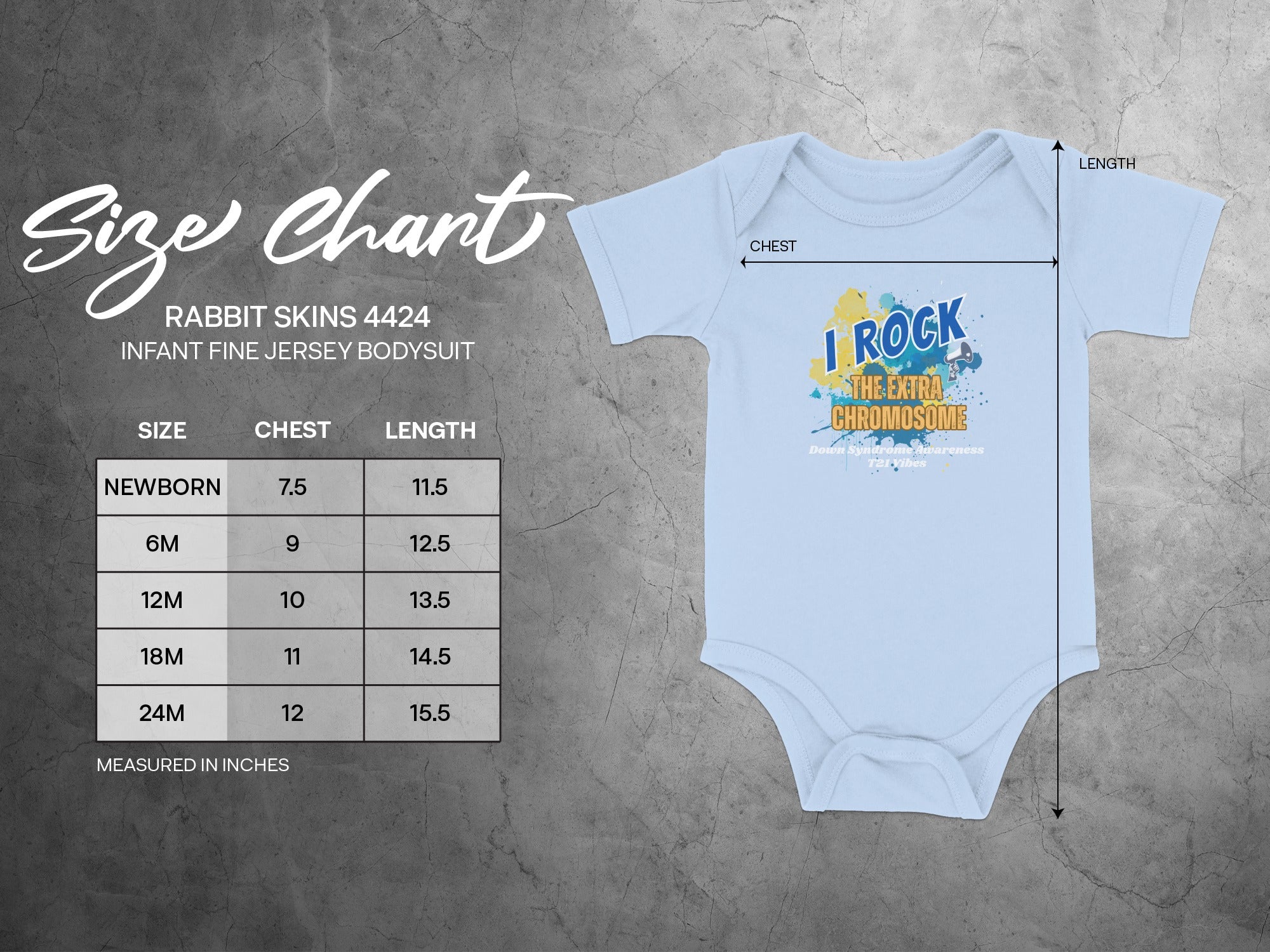 I Rock The Extra Chromosome Infant Bodysuit Product