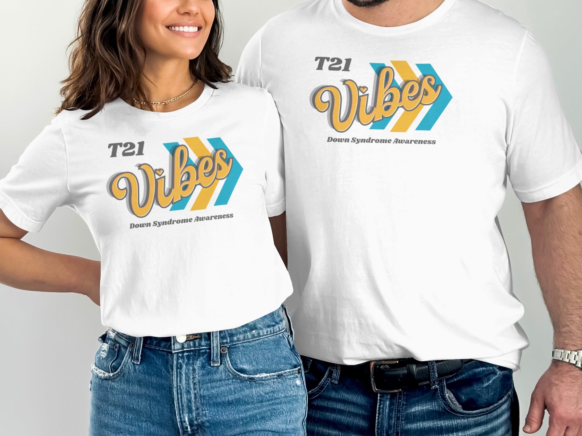 T21 Vibes Down Syndrome Awareness t-shirt