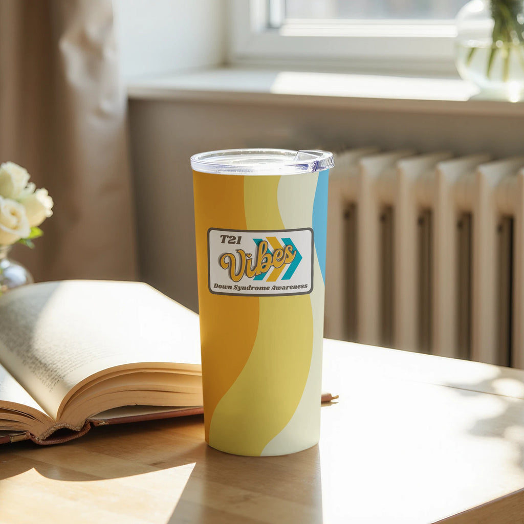T21 Vibes Down Syndrome Awareness Tumbler