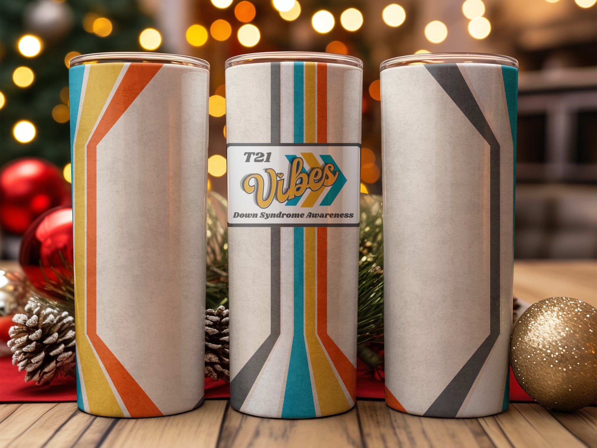 T21 Vibes Down Syndrome Awareness Tumbler