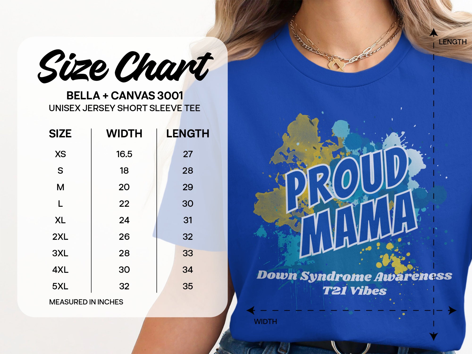 Proud Mama Down Syndrome Awareness T21 Vibes product