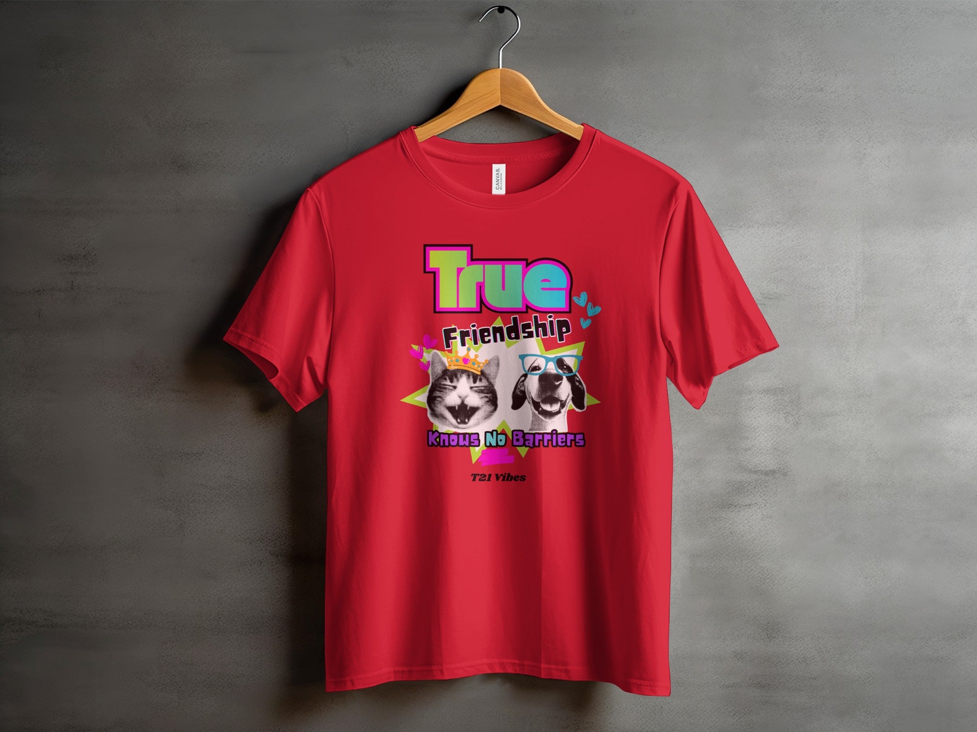 True Friendship Knows No Barriers T-shirt