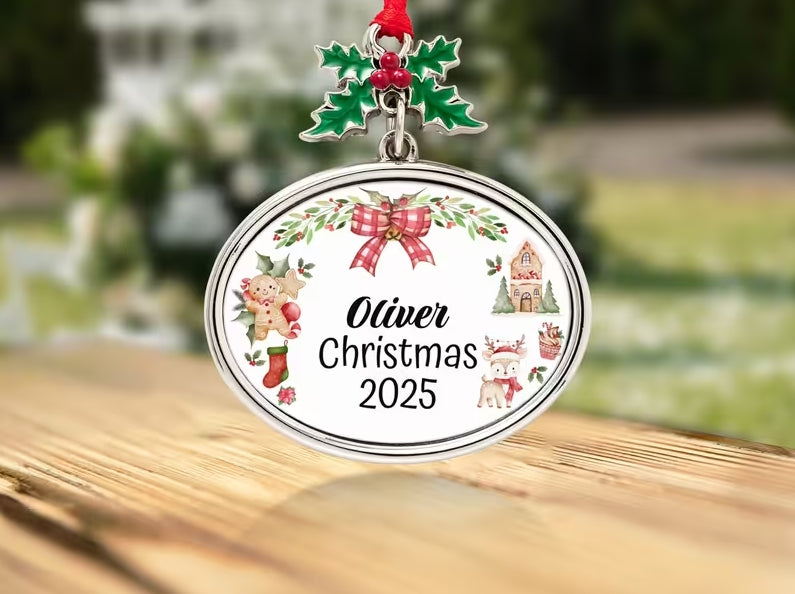 Personalized Christmas Ornament Gift