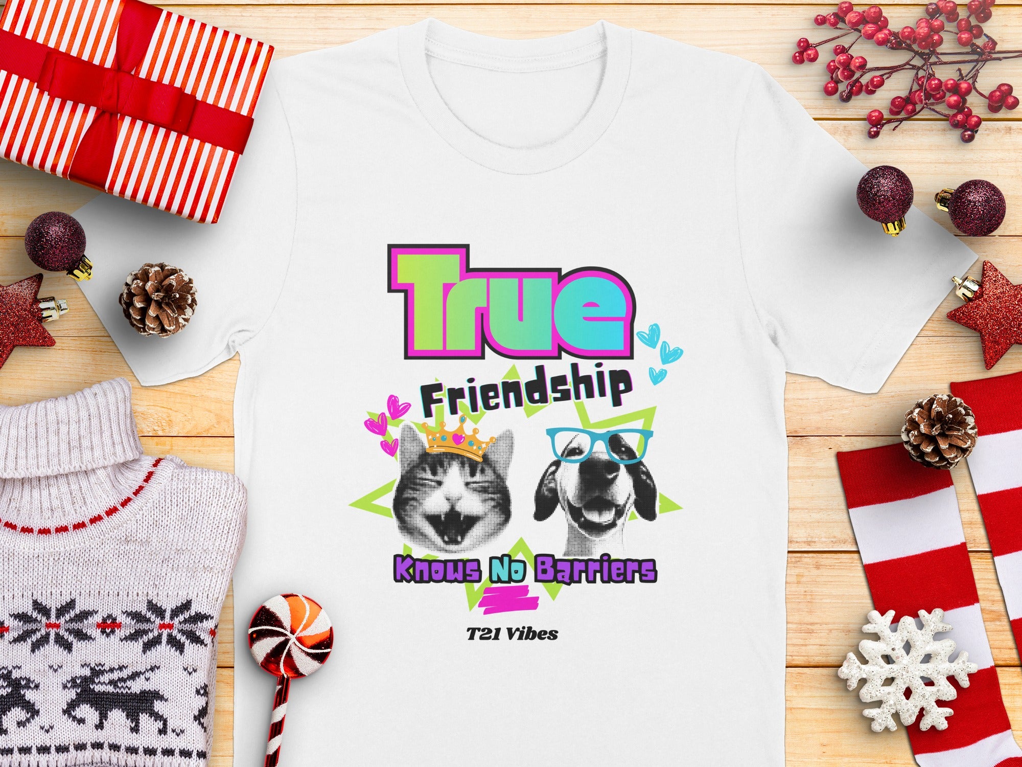 True Friendship Knows No Barriers T-Shirt