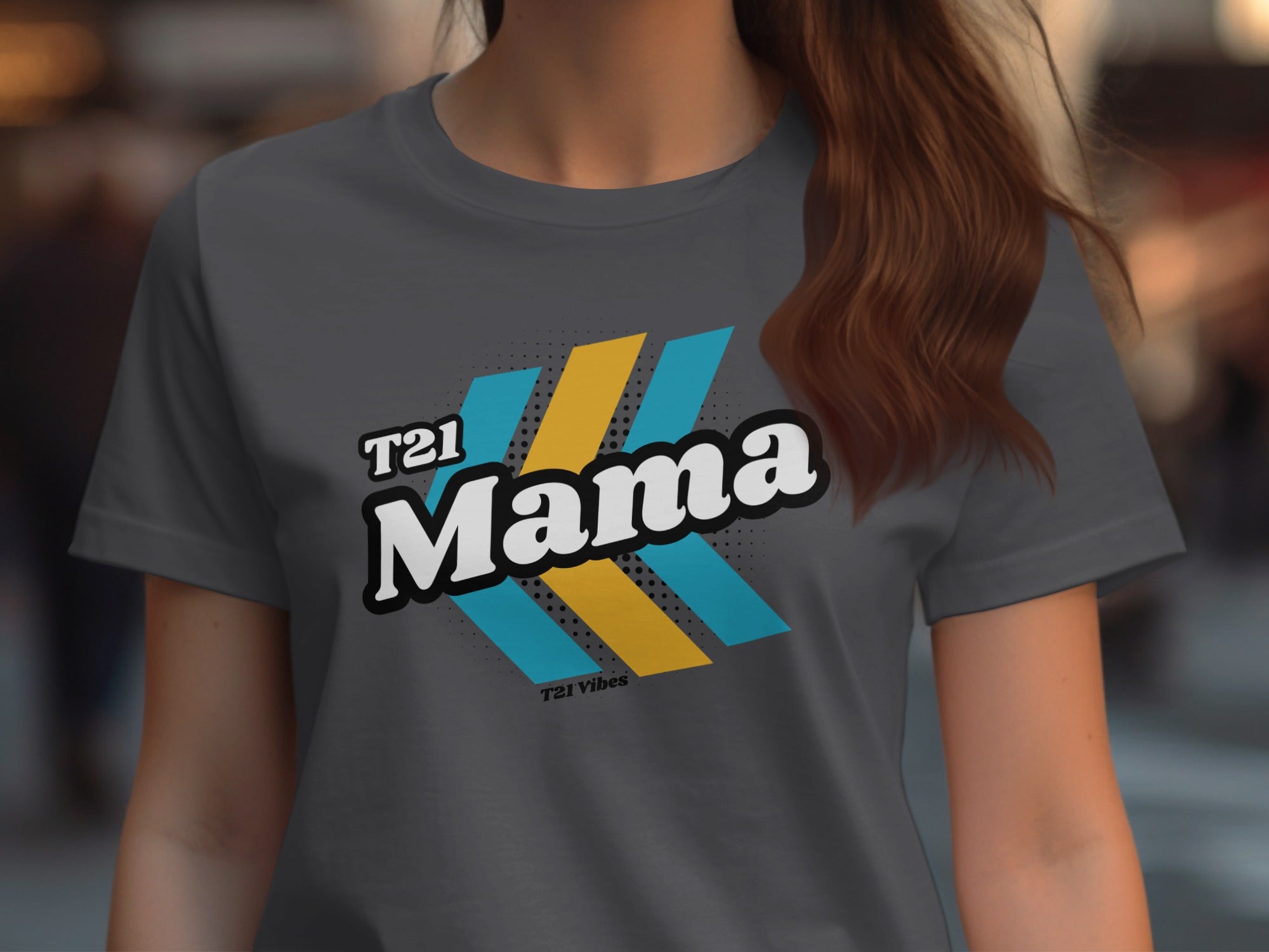 Trendy T21 Mama Graphic Design Women's T-Shirt product type
