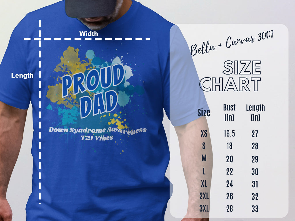 Proud Dad Down Syndrome Awareness T21 Vibes product type