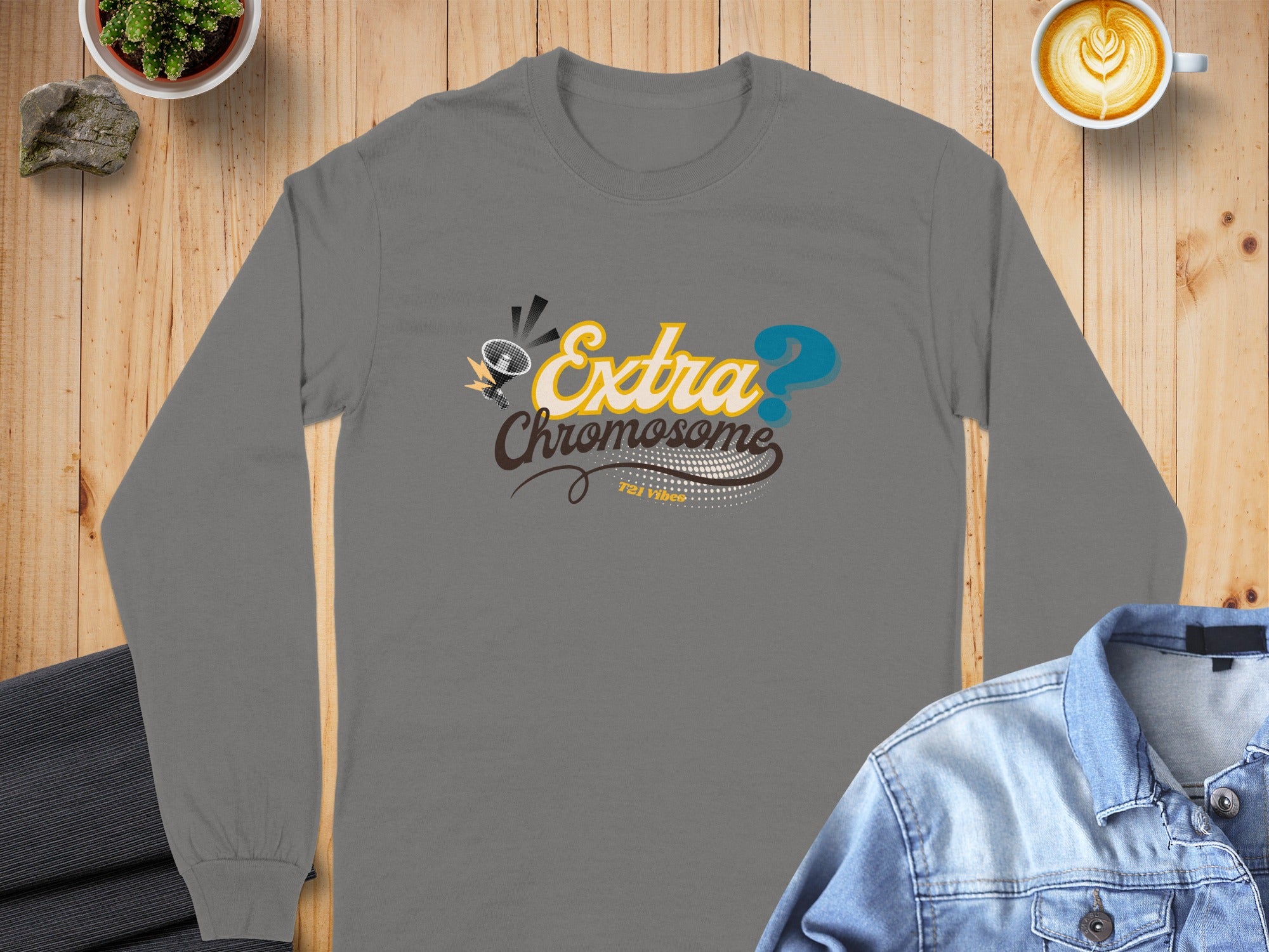 Extra Chromosome Long Sleeve T-Shirt product