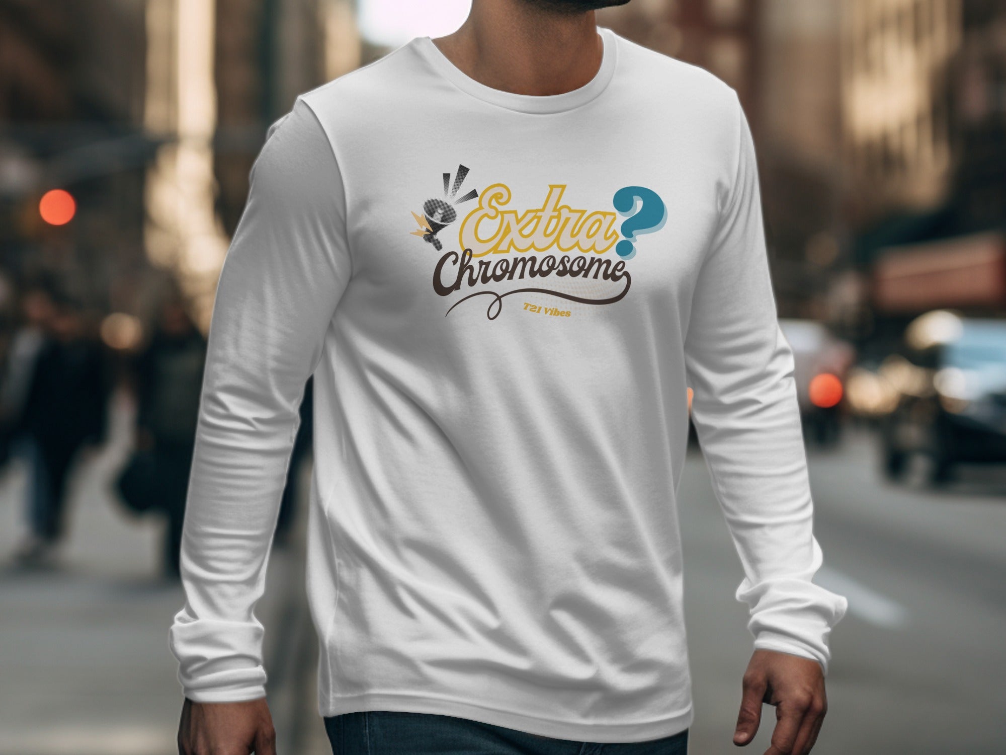 Extra Chromosome Design Long Sleeve Shirt product
