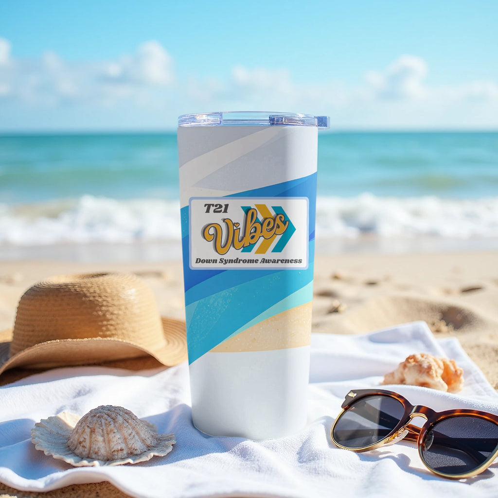 T21 Vibes Down Syndrome Awareness Tumbler