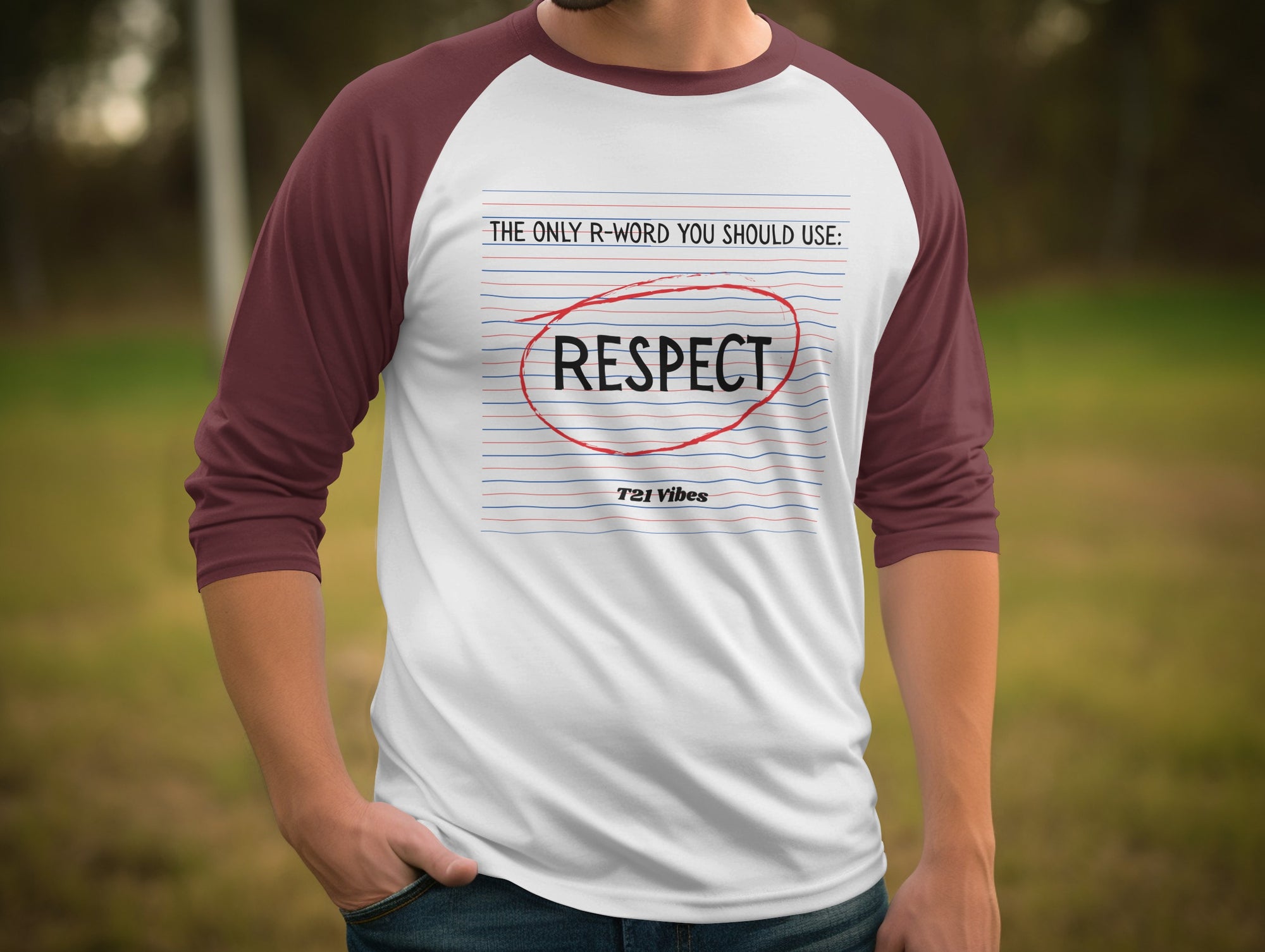 Respect The Only R Word You Should Use Shirt