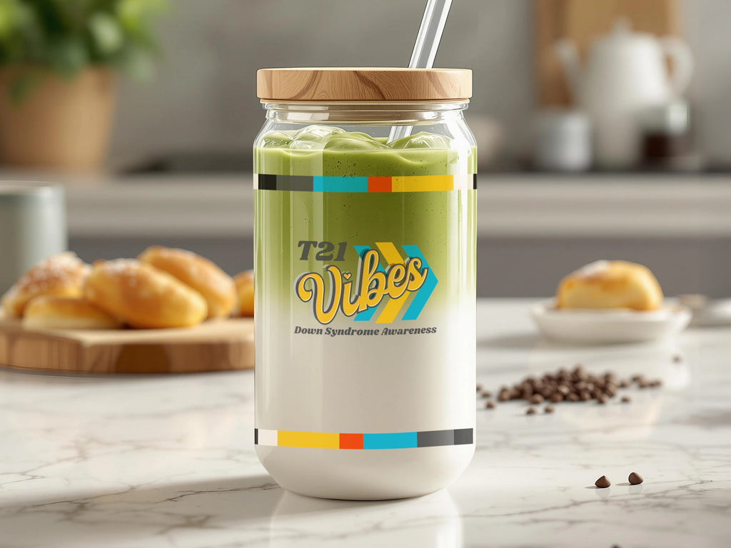 T21 Vibes Down Syndrome Awareness Jar product