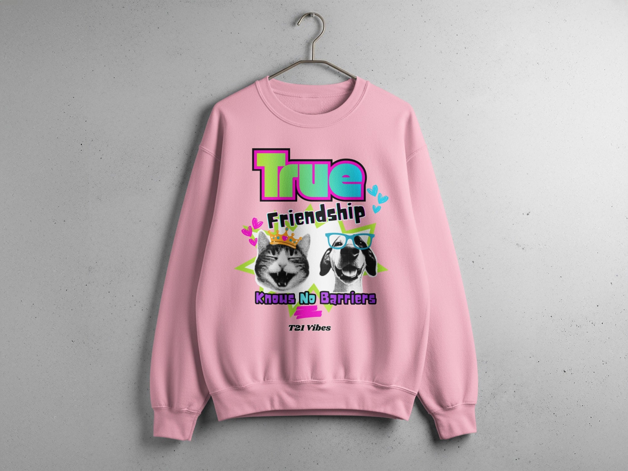 True Friendship Knows No Barriers sweatshirt
