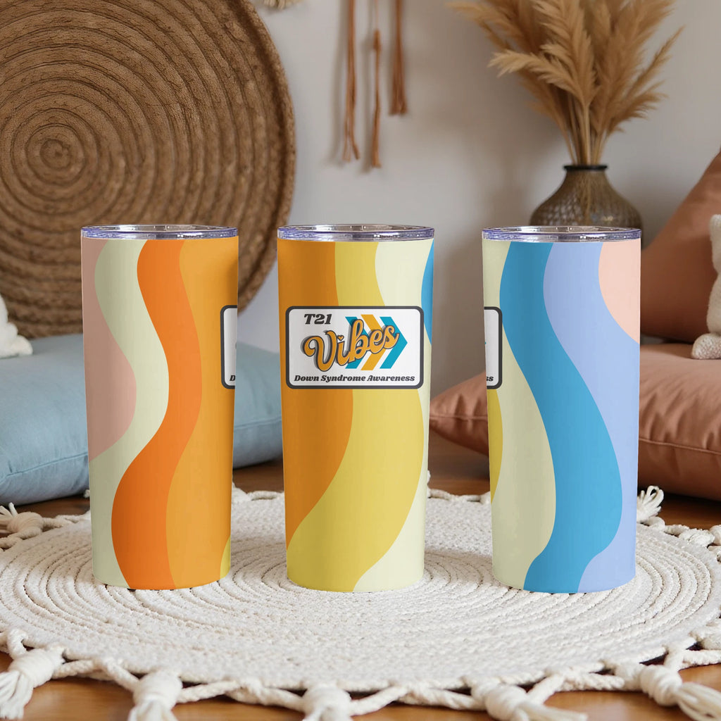 T21 Vibes Tumblers for Down Syndrome Awareness